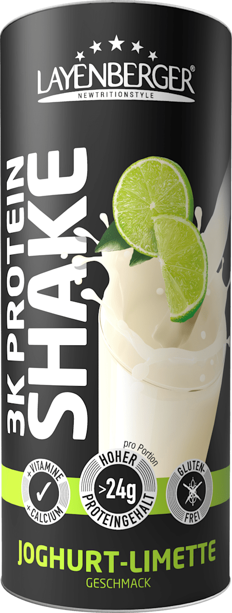 Layenberger Proteinpulver, 3K Protein Shake Joghurt-Limette Geschmack ...