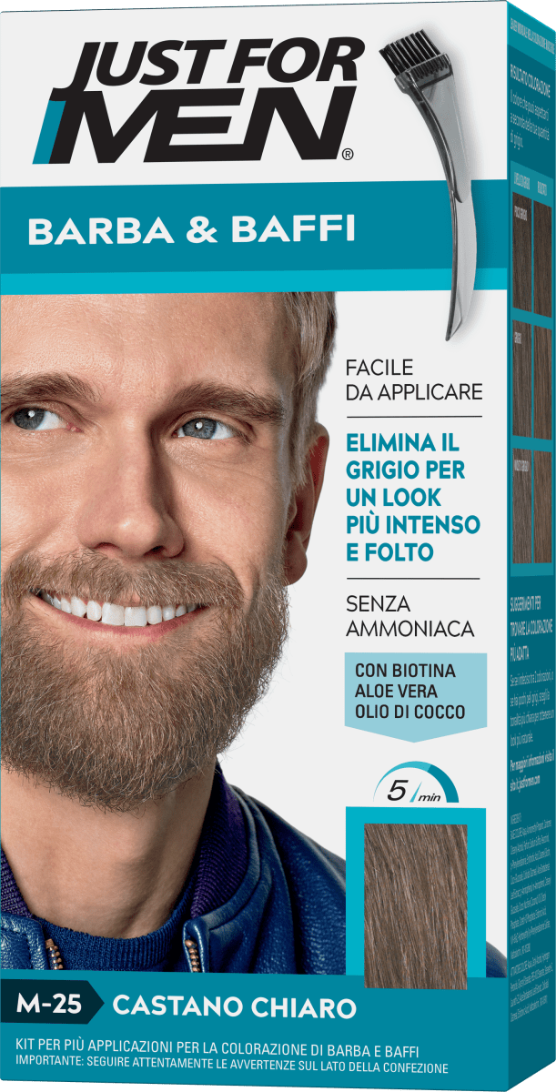 Just For Men Barba & Baffi, Tinta Per Barba Uomo, Tintura - Foto 13