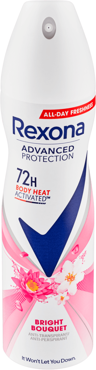 Rexona Antiperspirant v spreji Bright Bouquet, 150 ml trvalo výhodne ...