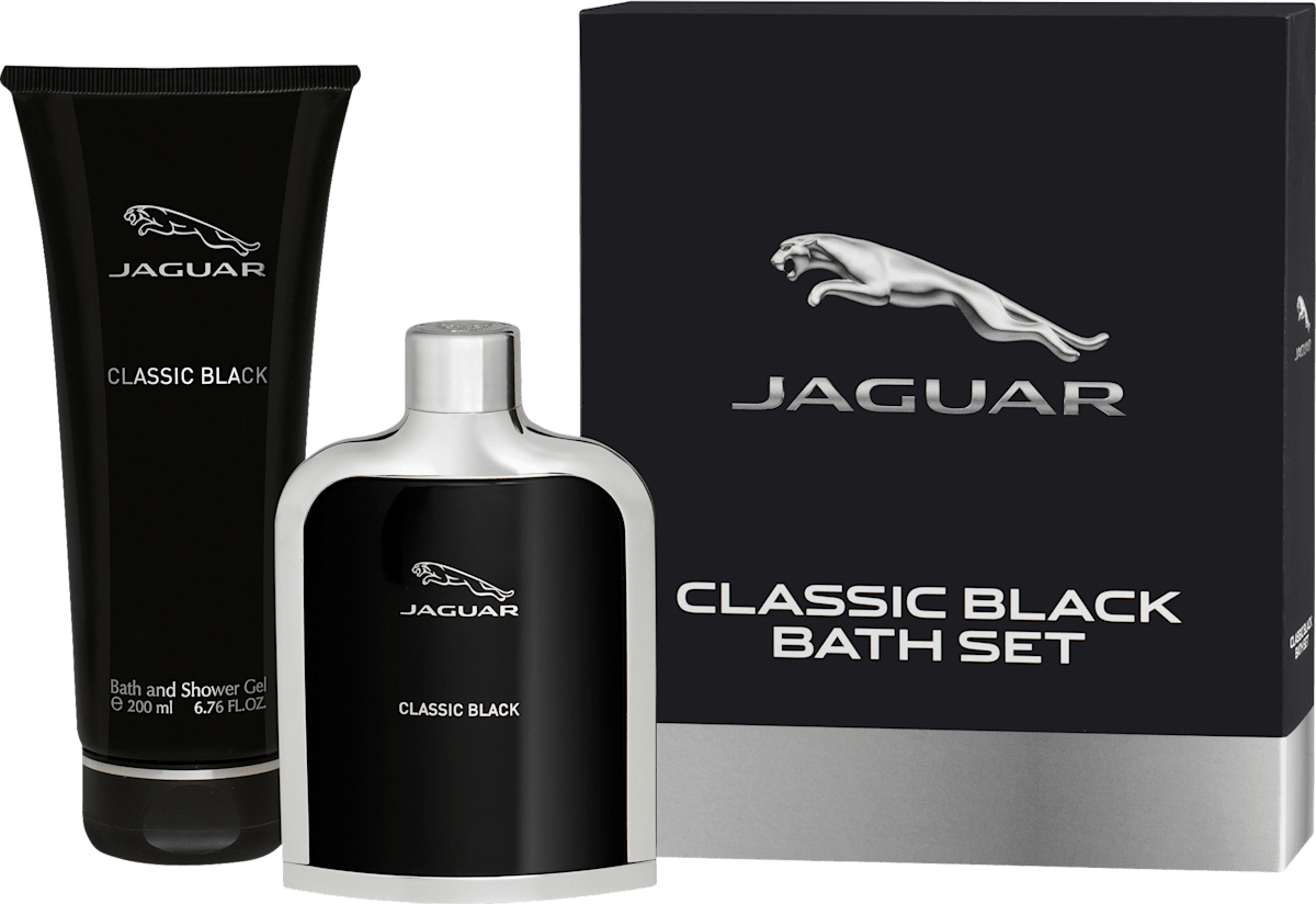 Jaguar Geschenkset Classic Black Bath Set, 1 St dm.at