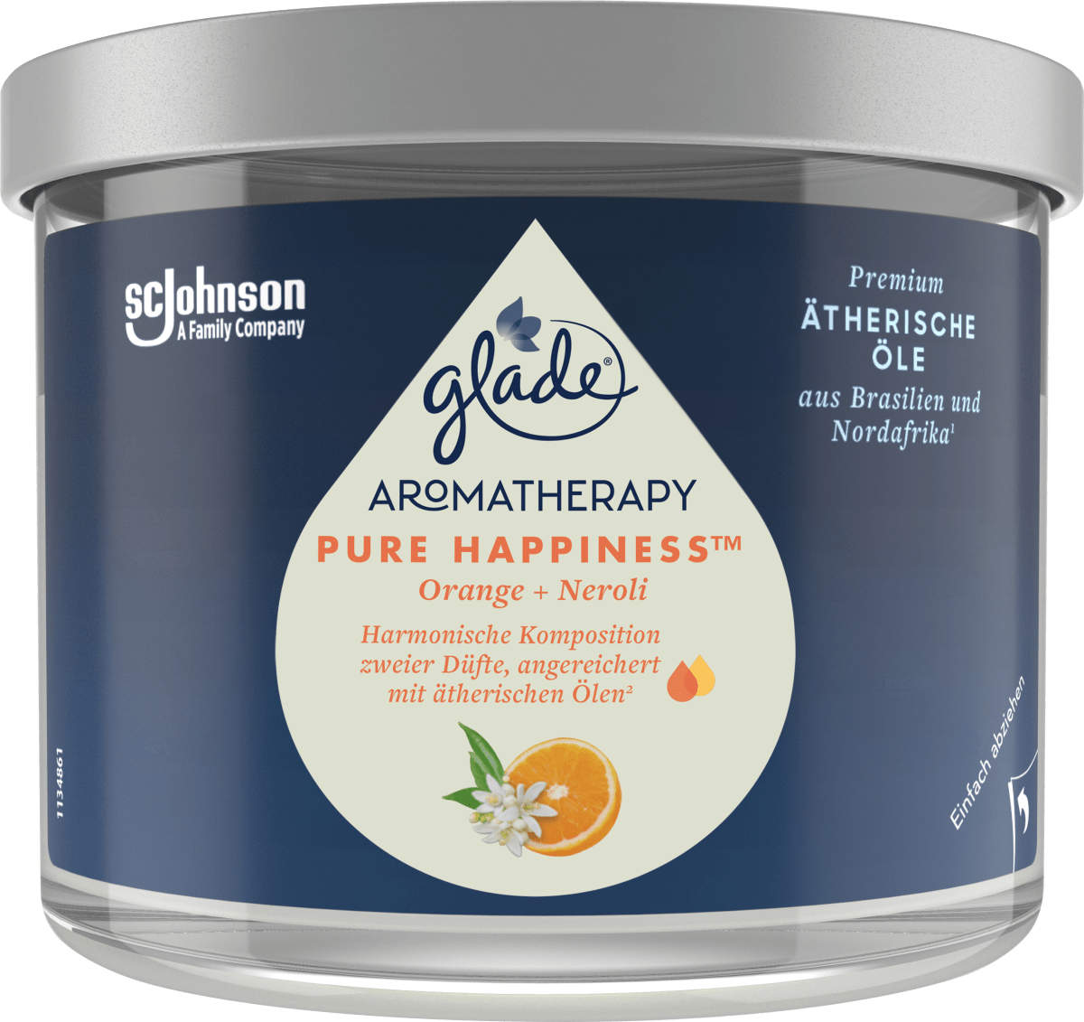 glade Duftkerze im Glas Aromatherapy "Pure Happiness" 260g, 1 St