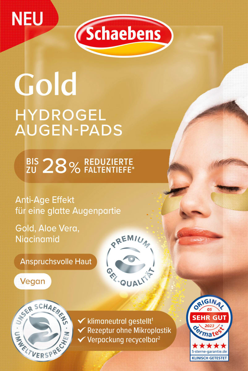 3 Paar Silikon-Augenpads Mit Metall-Box – Wiederverwendbar, Feuchtigkeitsspendend, 6,8x2,5 Cm