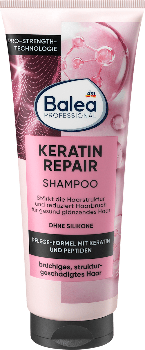 Balea Professional Keratin Repair Shampoo, 250 ml dm.at