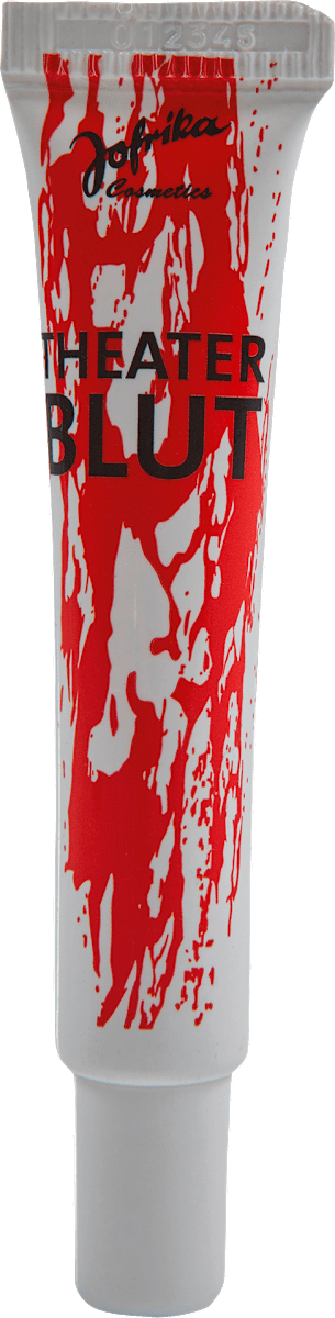PARTY DISCOUNT Theater Blut | 15 Ml Tube | Cremige Konsistenz Für Halloween & Kostüme | Trocknet In Echtem Blut-Rot