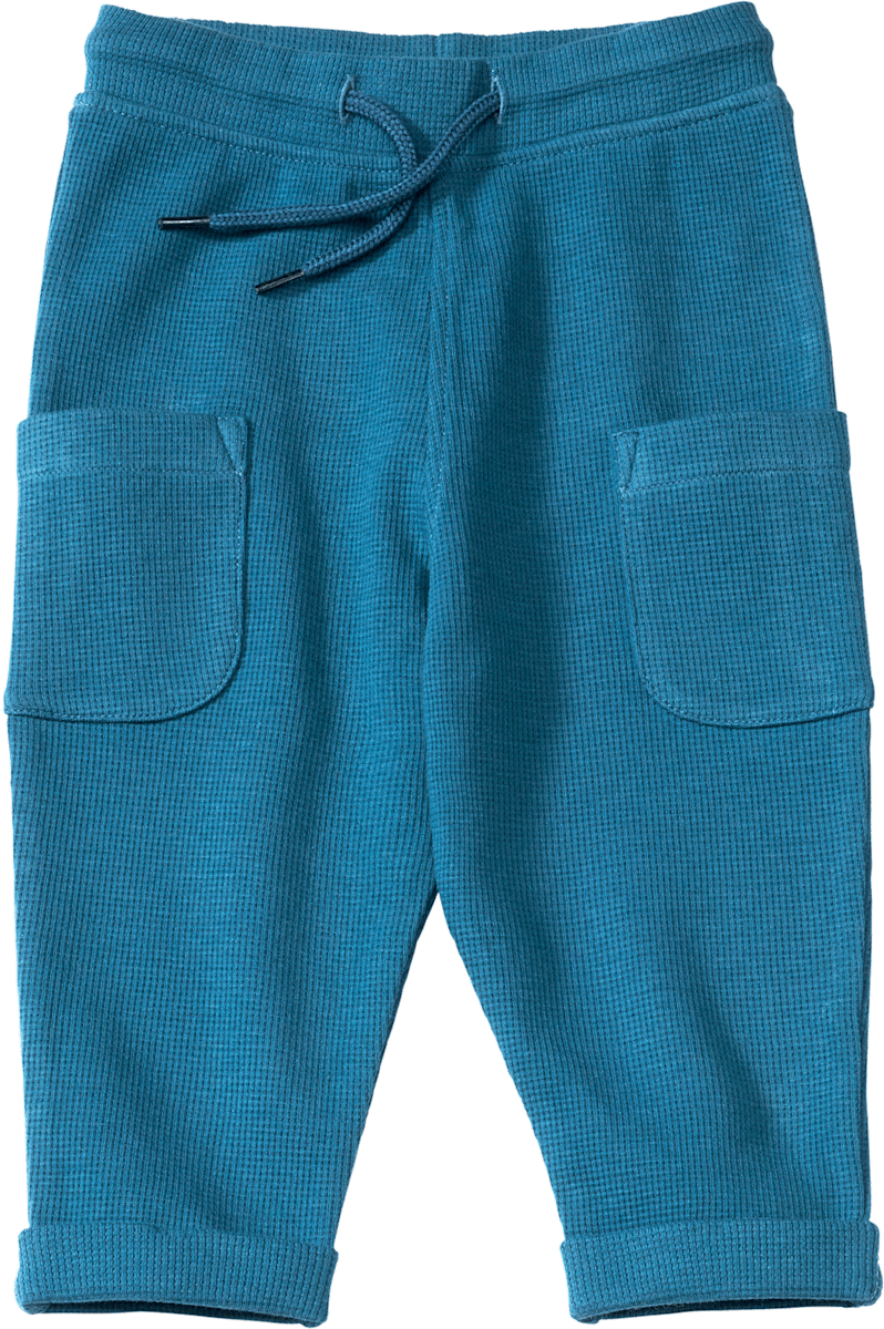 ALANA Jogginghose mit Waffel-Struktur, blau, Gr. 74, 1 St dauerhaft ...