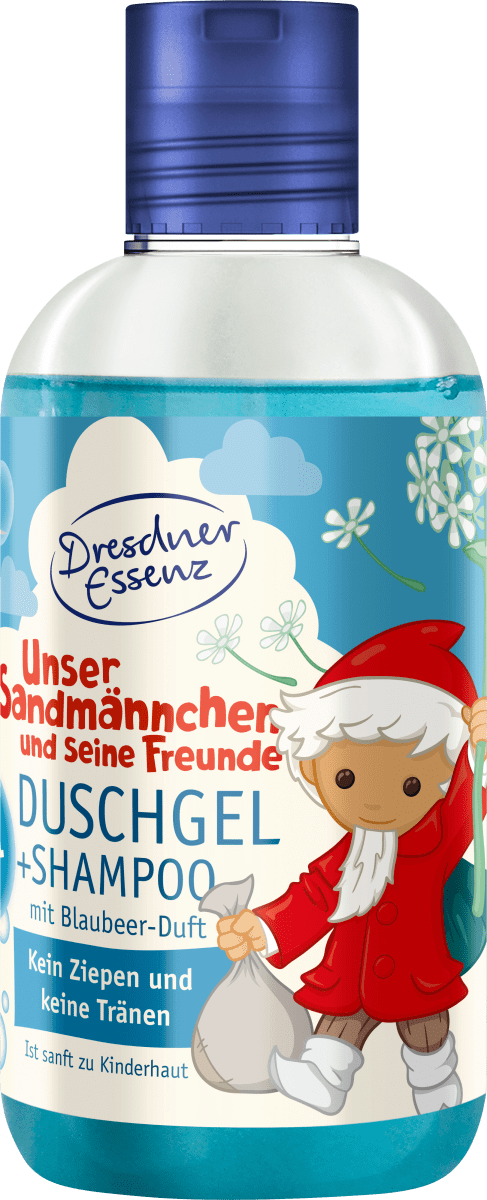 Dresdner Essenz Kinder Dusche & Shampoo 2in1 Sandmännchen, 250 ml ...
