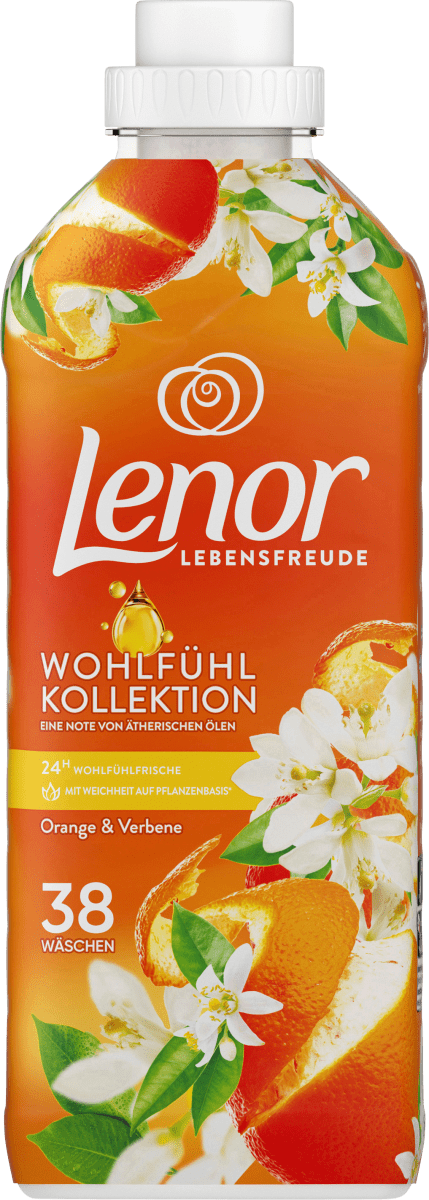 Lenor Weichspüler Orange &amp; Verbene 38WL, 950 ml dauerhaft günstig ...