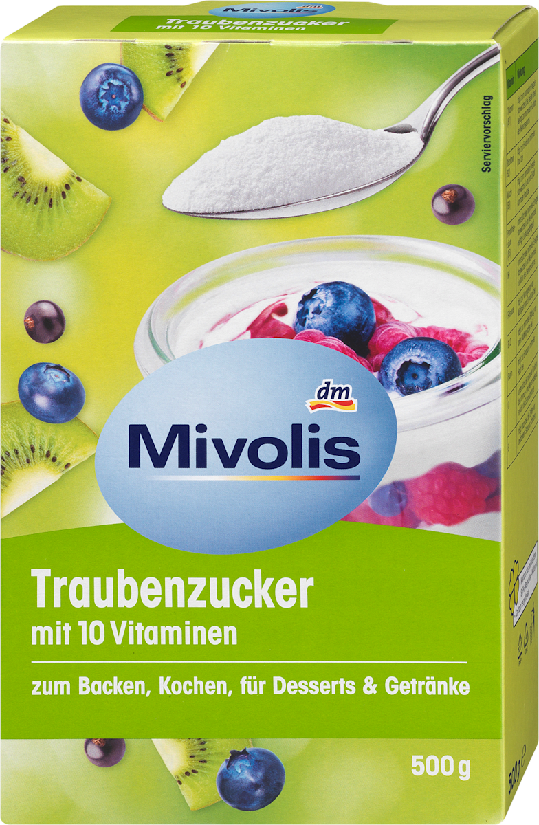 Küchenmeister Traubenzucker 500 G – Pur Oder Für Getränke & Speisen, Gut Löslich