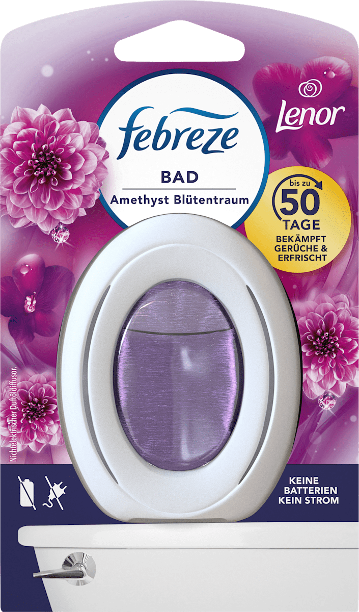 Febreze Lufterfrischer Bad Amethyst, 1 St dauerhaft günstig online