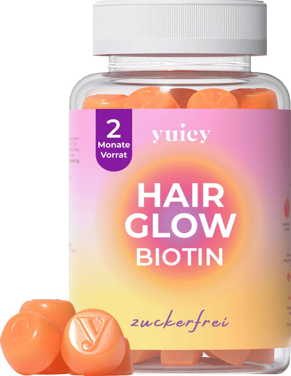 HairBurst Vegane Einhorn-Haarvitamine - 60 Gummis Für Schnelleres Haarwachstum & Weniger Haarausfall