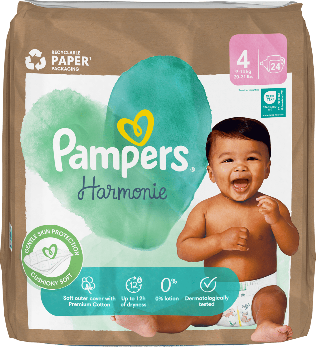 Pampers Harmonie Size 1 wegwerpluiers