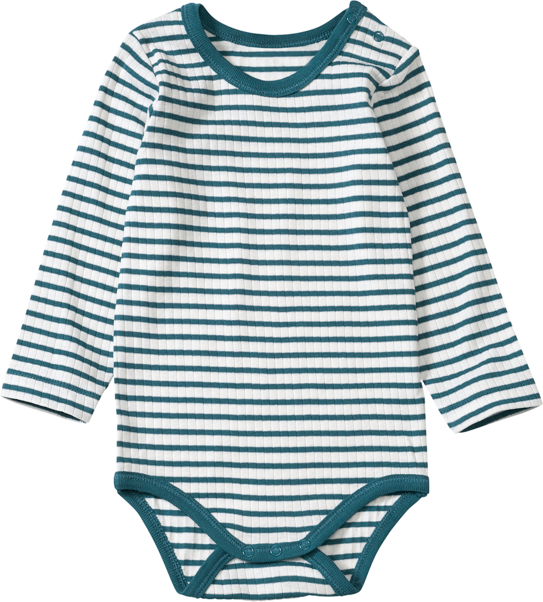 NAME IT Baby-Jungen Langarmbody - Grauer Wool Wrap Body Größe 74