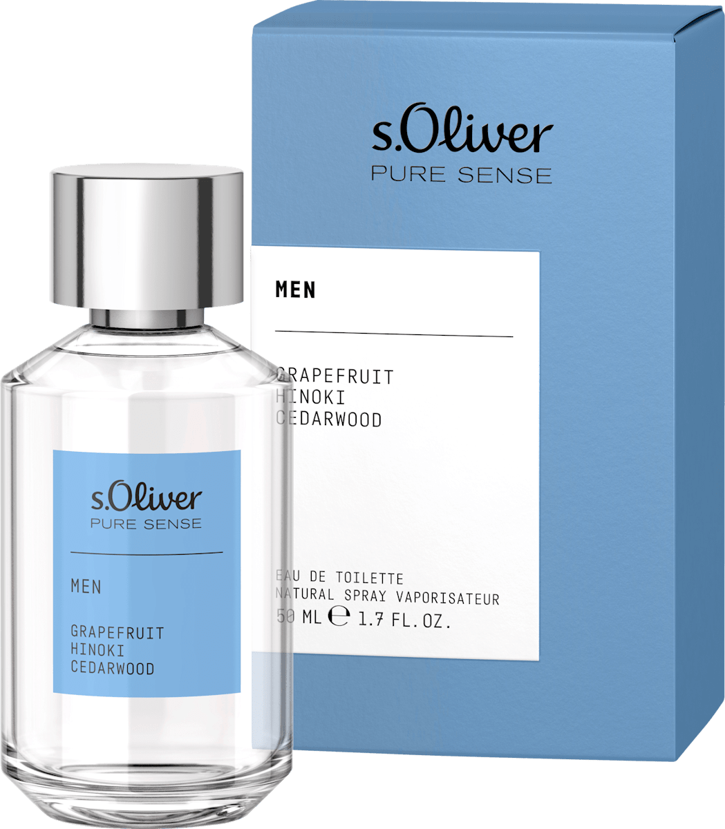s.Oliver Eau de Toilette Pure Sense Men, 50 ml dauerhaft günstig online