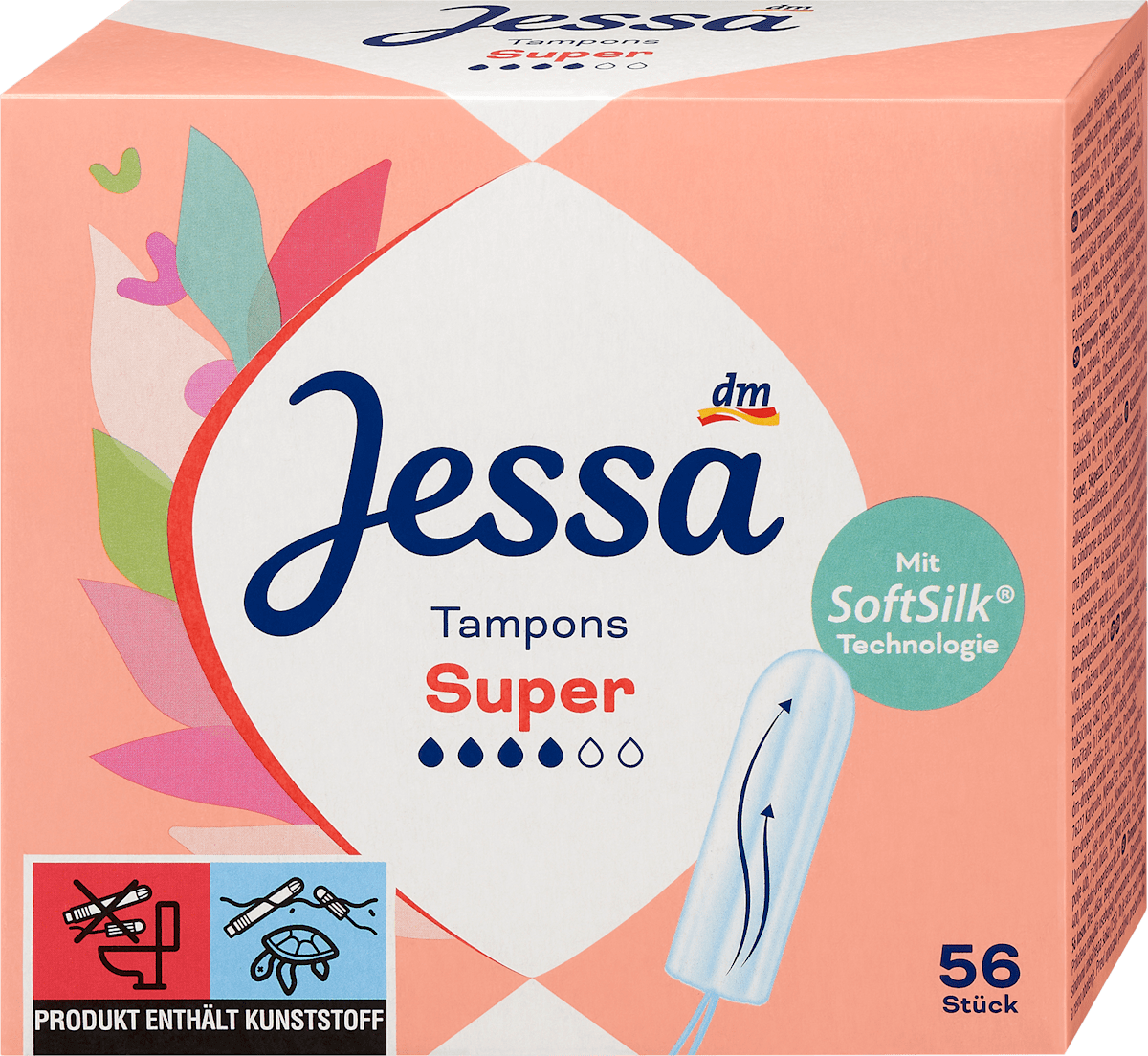 Jessa Tampons Super, 56 St dm.at