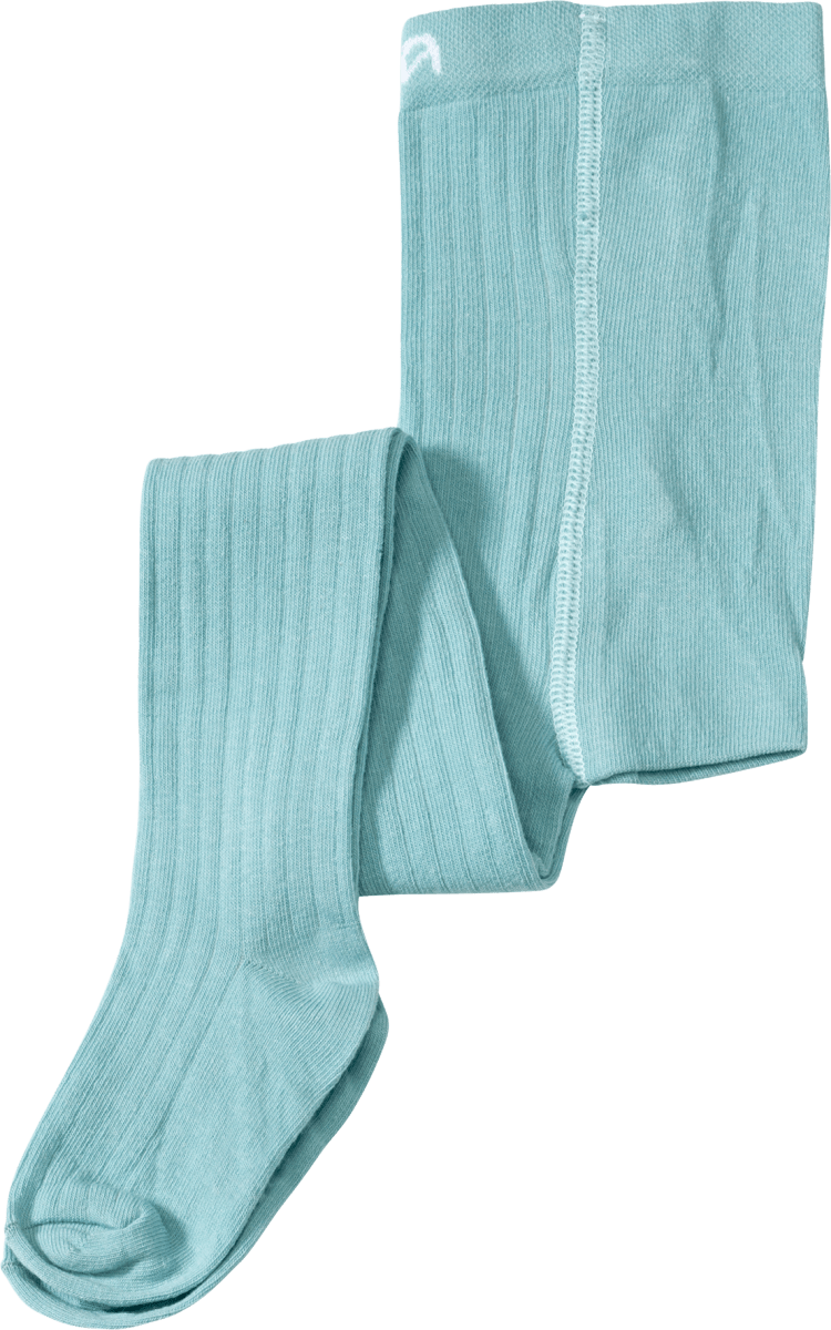 Strumpfhose mit Ripp-Struktur, blau, Gr. 110/116, 1 St