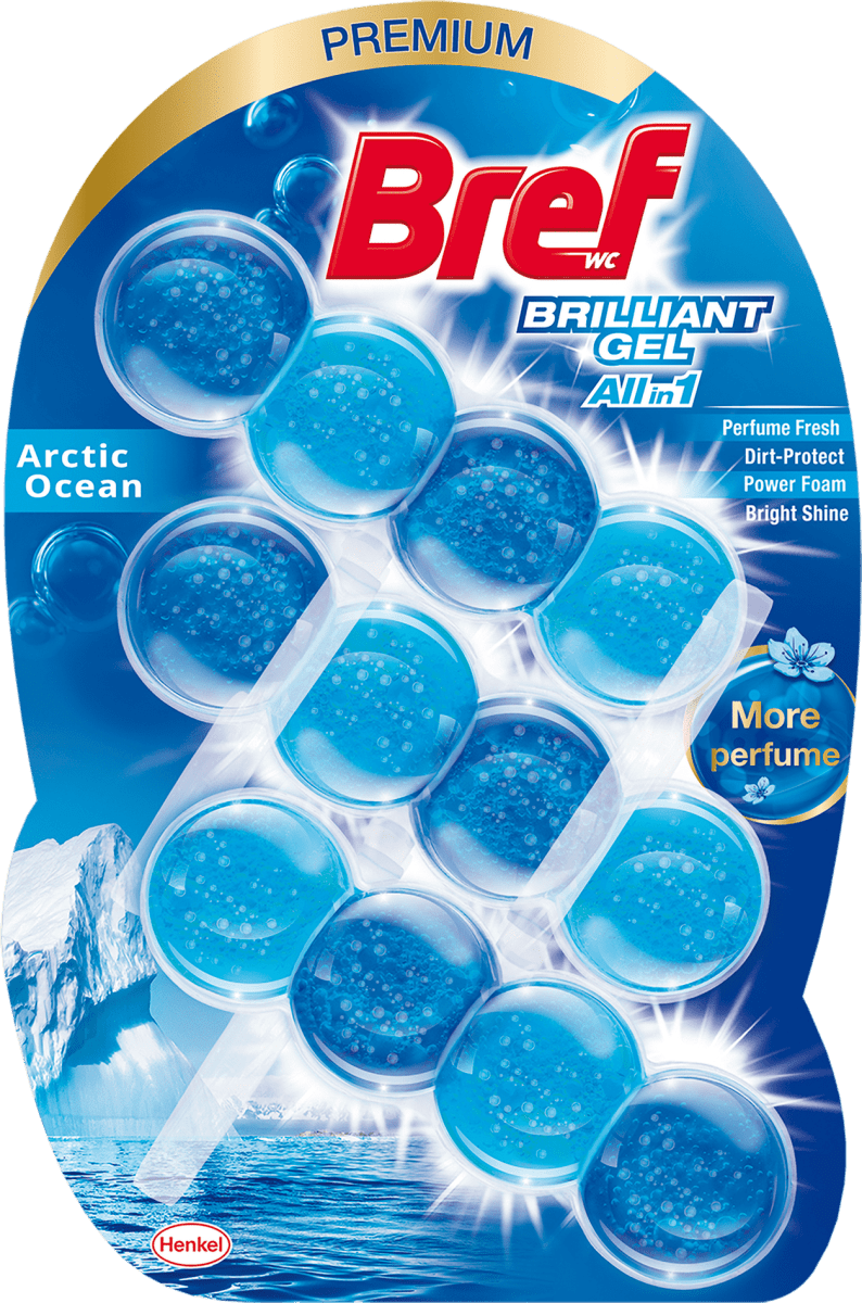 Bref Brilliant WC Force Arctique, 11 Pièces