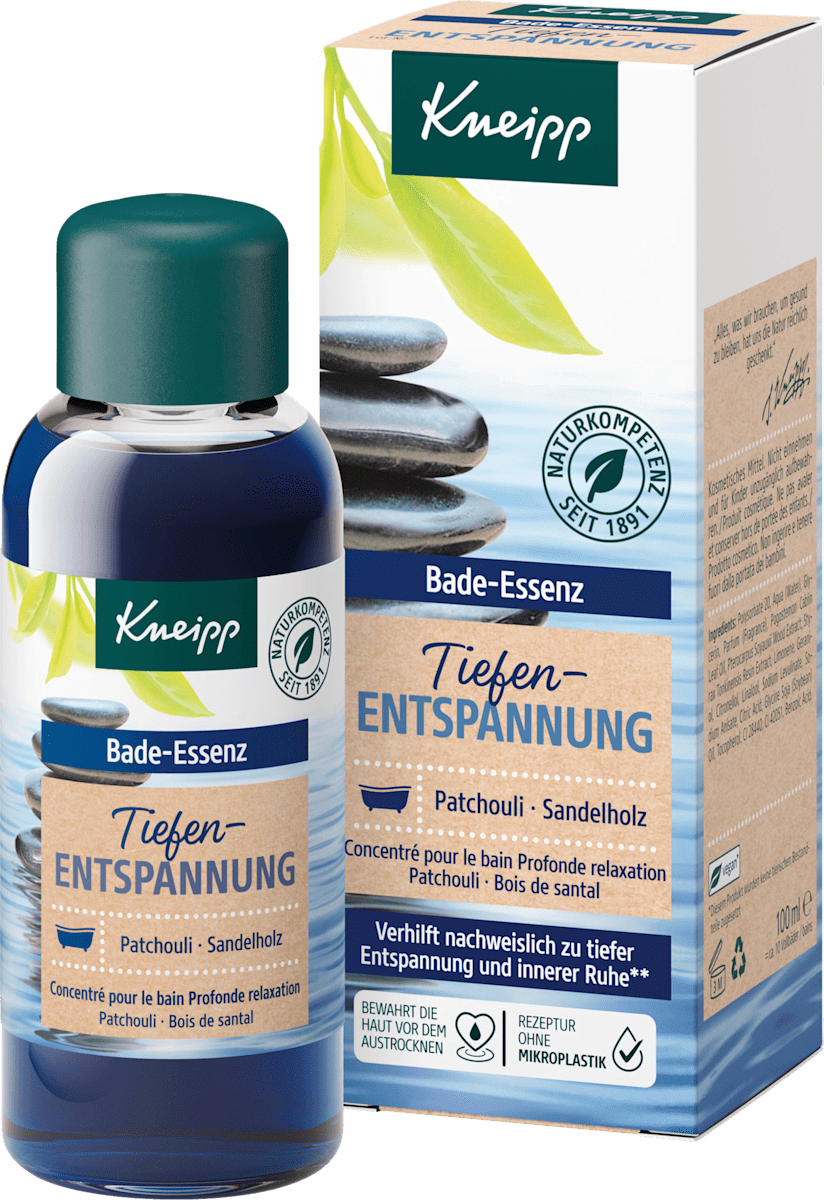 KNEIPP BADE-ESSENZ Tiefenentspannung – 20 Ml Für Ein Entspannendes Wohlfühlbad