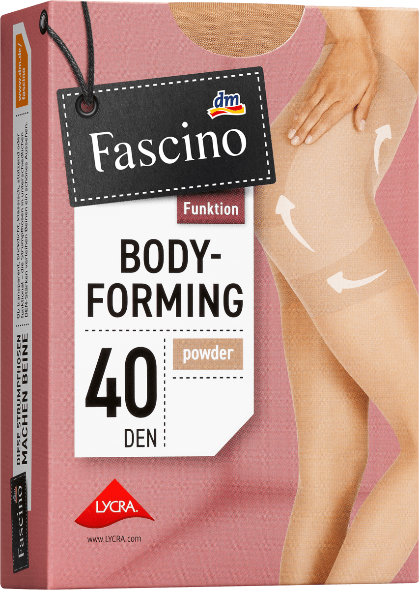 Fascino Strumpfhose body-forming powder Gr. 38/40, 40 DEN, 1 St dauerhaft  günstig online kaufen | dm.de
