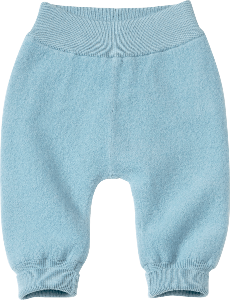 Hose mit Wolle \u0026 Mitwachsfunktion, blau, Gr. 62/68, 1 St
