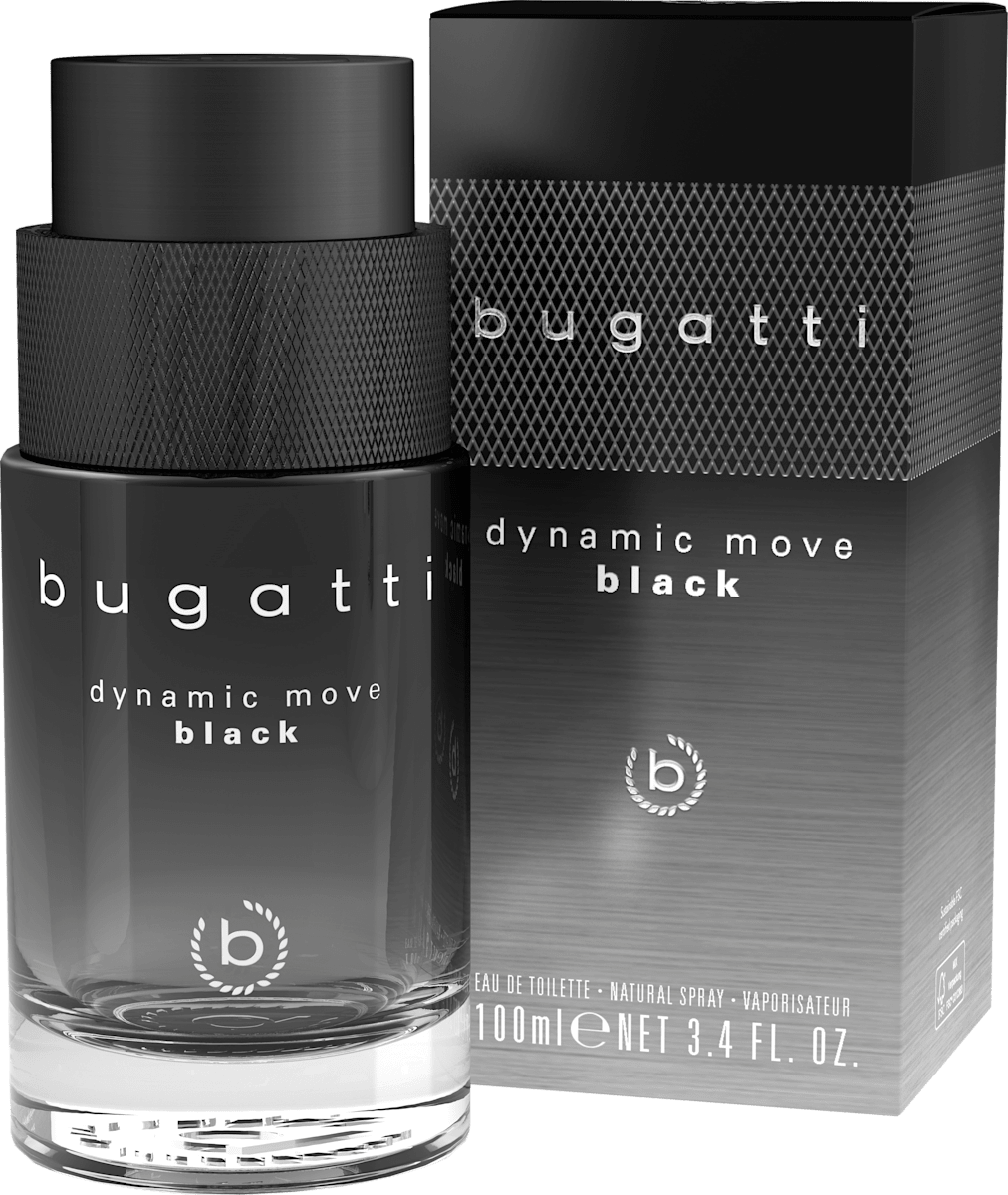 bugatti Dynamic move black Eau de Toilette, 100 ml dauerhaft 