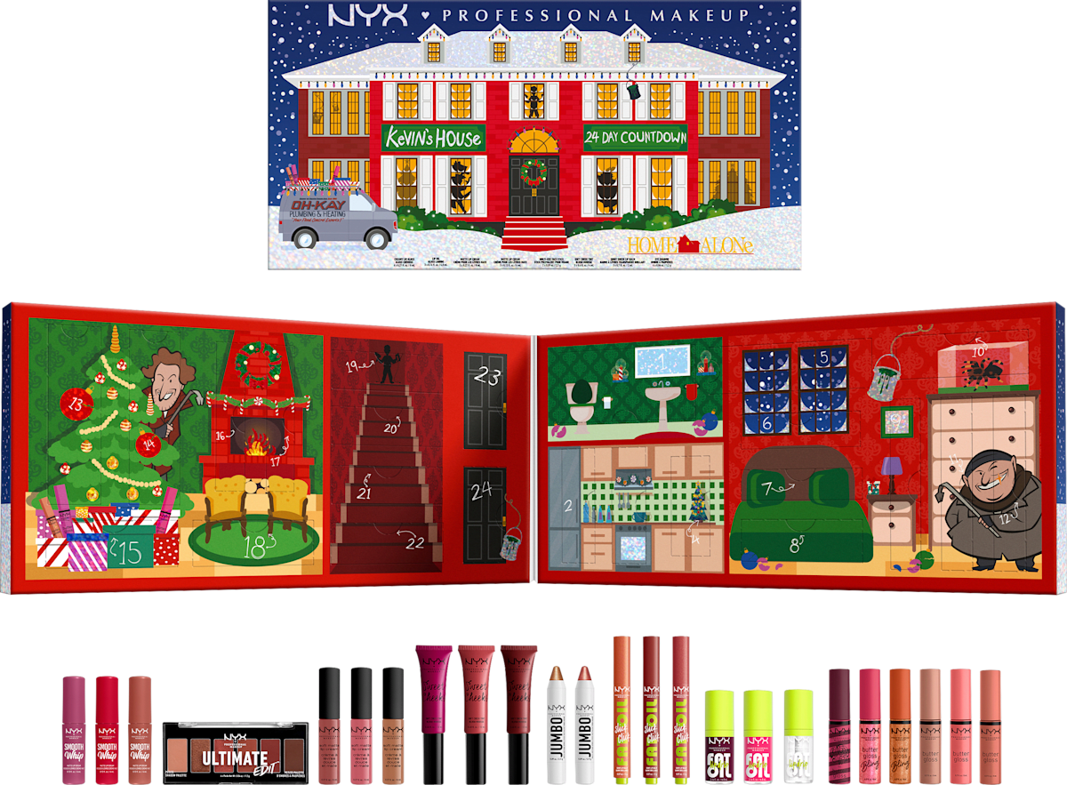 NYX PROFESSIONAL MAKEUP Adventskalender 2024 Home Alone "Kevin's House