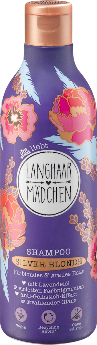 Langhaarmadchen Shampoo Silver Blonde 300 ml dauerhaft gunstig online kaufen dm