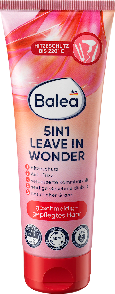 Balea Balsam termoochronny do wlosow 5w1 Leave In Wonder 125 ml kupuj w zawsze korzystnych cenach dm.pl