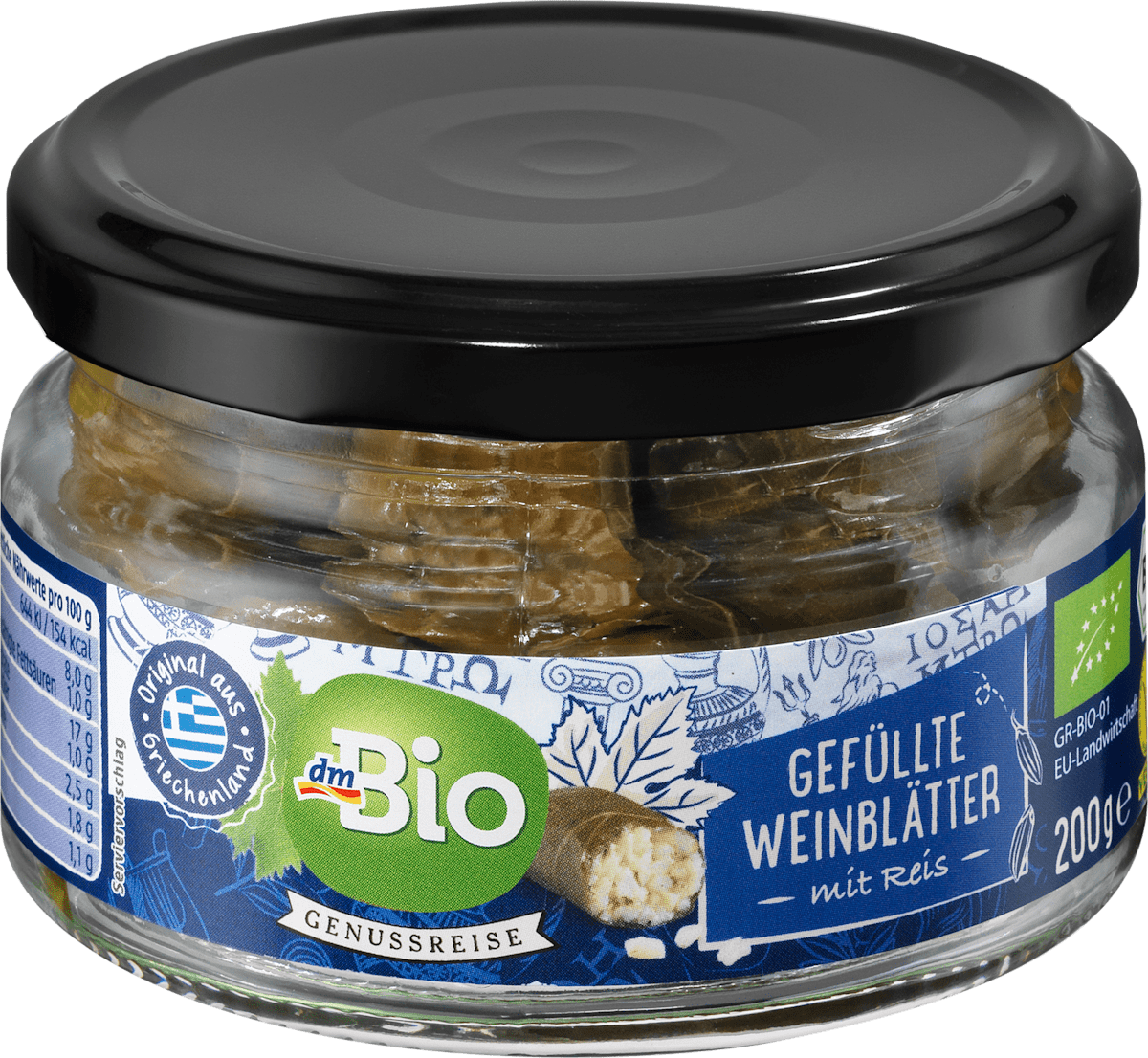 dmBio Weinblätter mit Reis gefüllt, 200 g dauerhaft günstig online ...