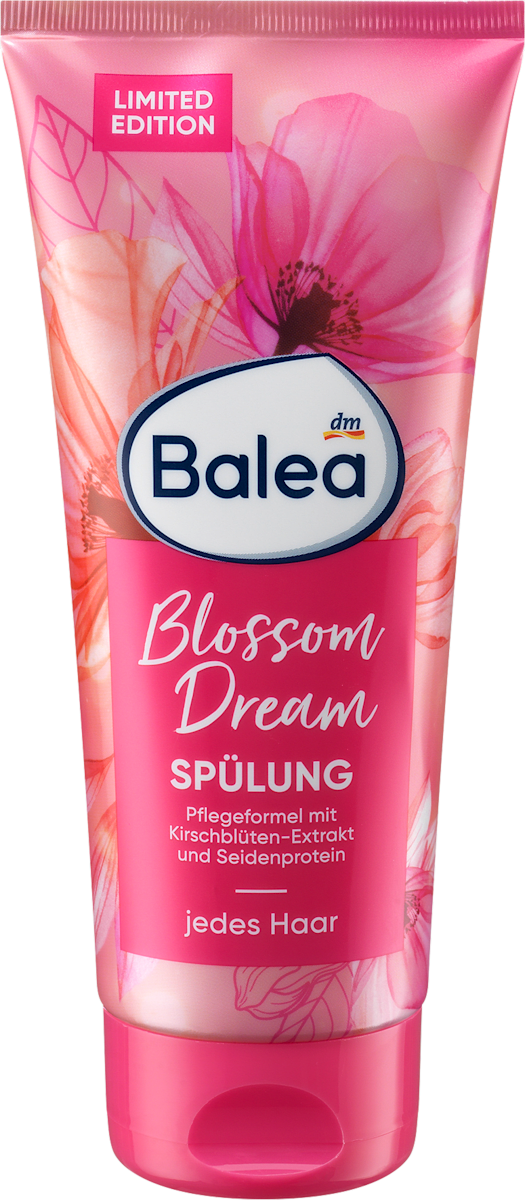 Balea Spülung Fizzy Fruits Limited Edition – Mit Aprikosenkernöl, 200 Ml, Vegan & Ohne Silikone