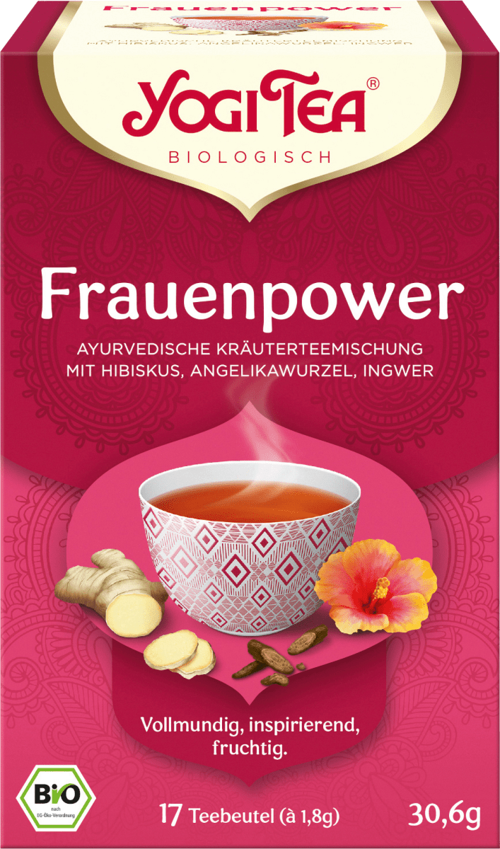 YOGI TEA Kräutertee Bio Frauenpower, 17 Btl | dm.at