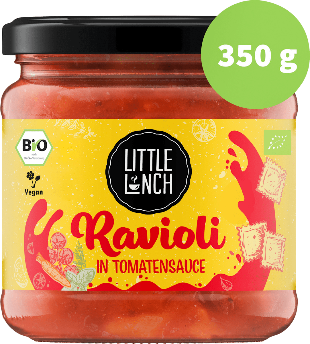 Little Lunch Fertiggericht Ravioli in Tomatensoße, 350 g | dm.at
