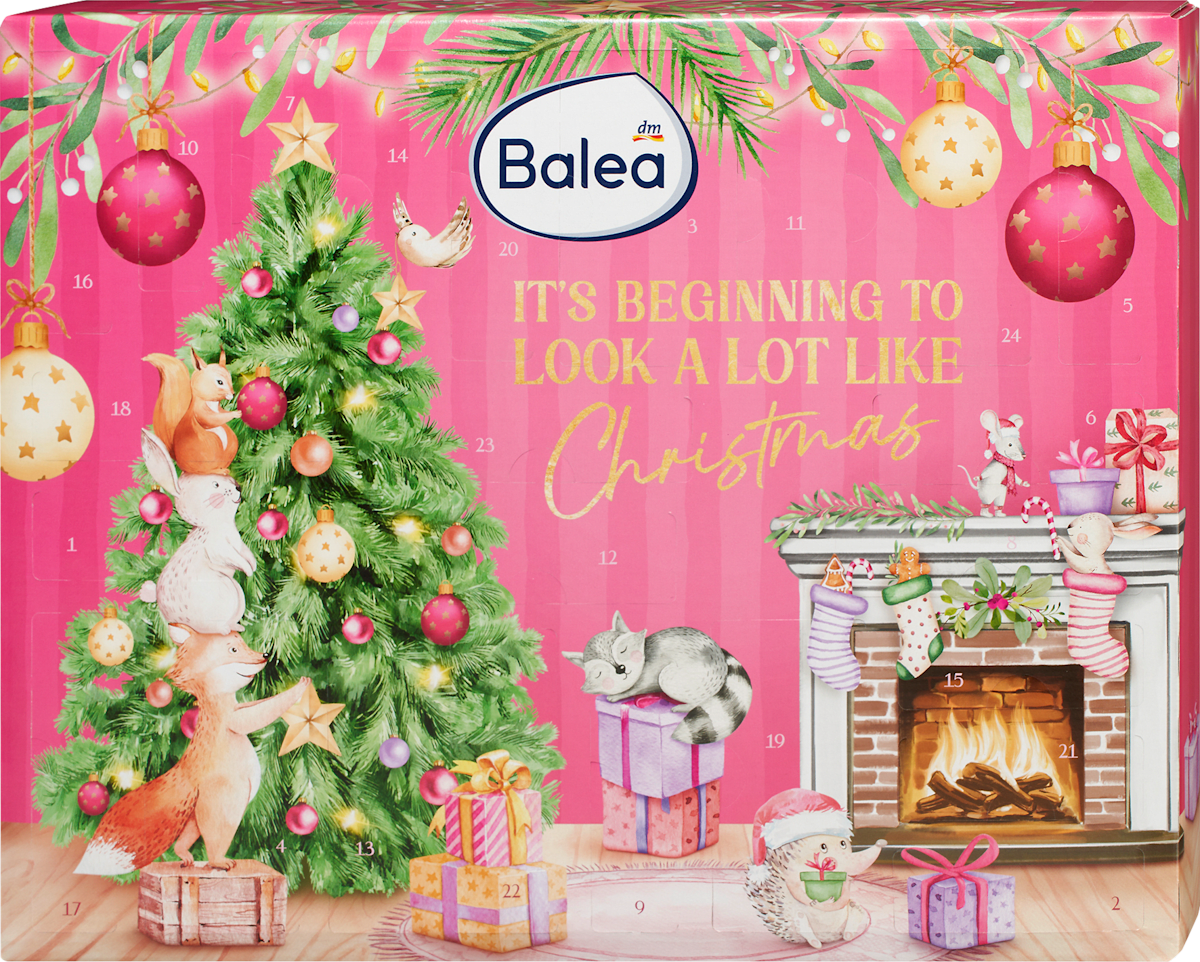 Balea Adventskalender 2024 "It's beginning to look a lot like christmas