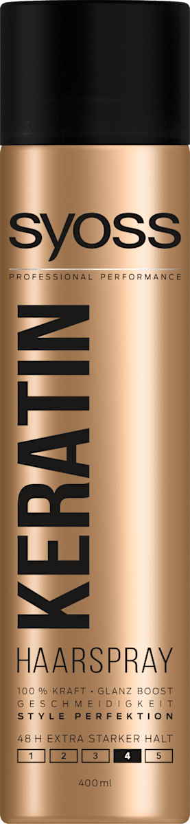 Schwarzkopf Keratin Lack Palette – Extra Starker Halt, 300 Ml Sprühflasche