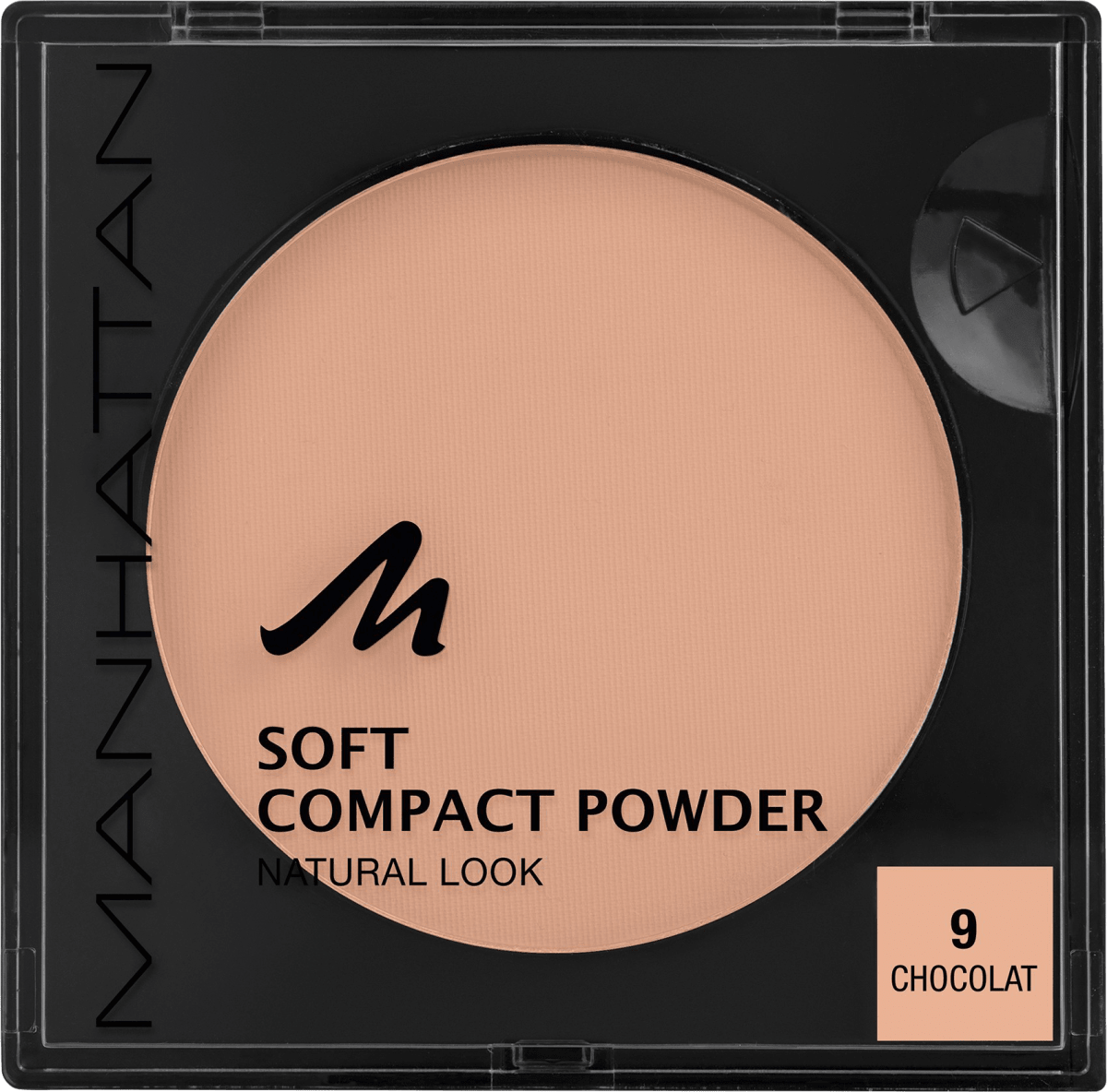 MANHATTAN Cosmetics Kompakt Puder Soft Chocolat 09, 9 g dauerhaft ...