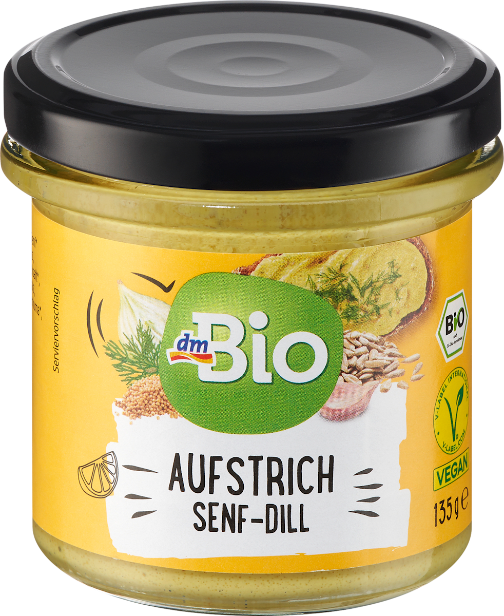 dmBio Brotaufstrich Senf-Dill, 135 g | dm.at