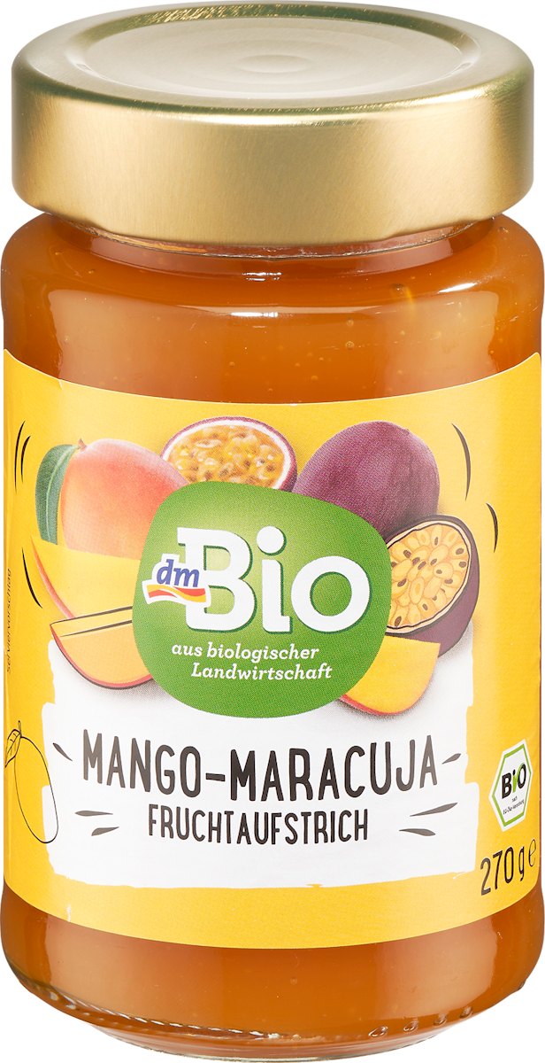 dmBio Fruchtaufstrich Mango-Maracuja, 270 g | dm.at