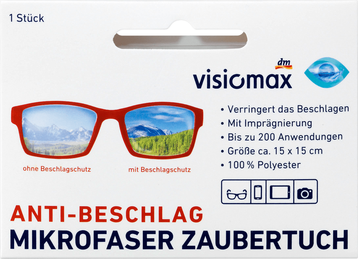 Antibeschlag brille dm