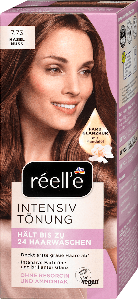 réell‘e Toner do wlosów Intensiv Tönung 7.73 Haselnuss, 1 szt. kupuj w ...