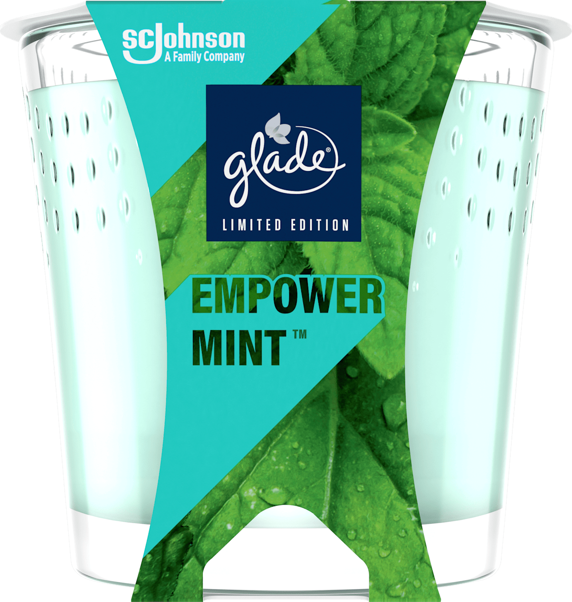 glade Duftkerze im Glas Empower Mint, 129 g | dm.at