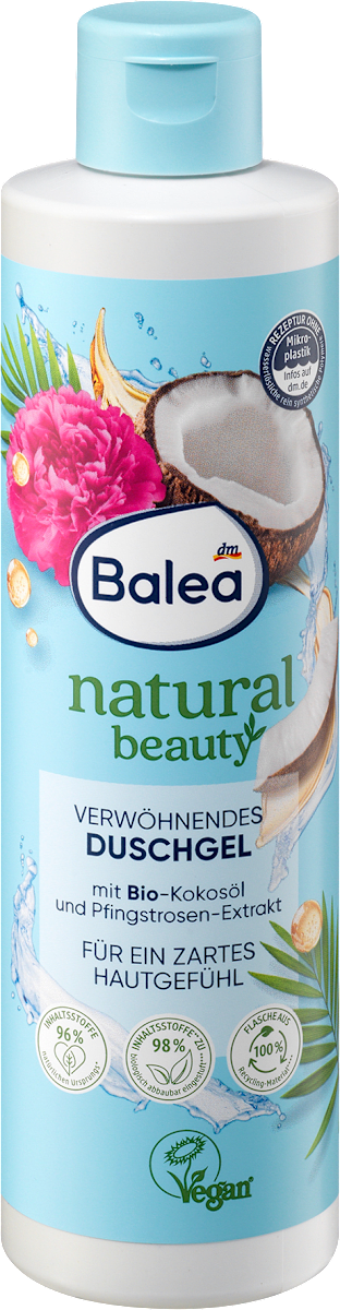 INECTO Duschgel 250 Ml – Mit Zitrone, Minze & Bio-Kokosöl, Belebend & Hydratisierend