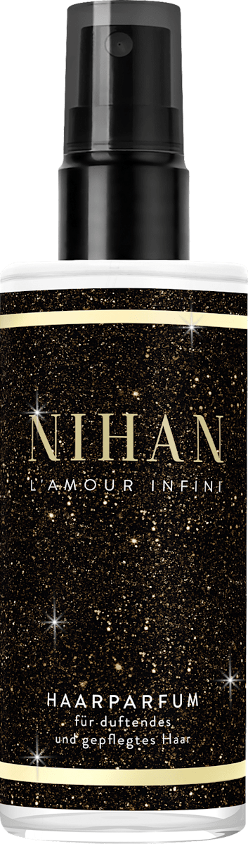 NIHAN BLACK Haarparfum – Sinnlicher Duft Mit Floralen Akkorden, 100 Ml Flakon