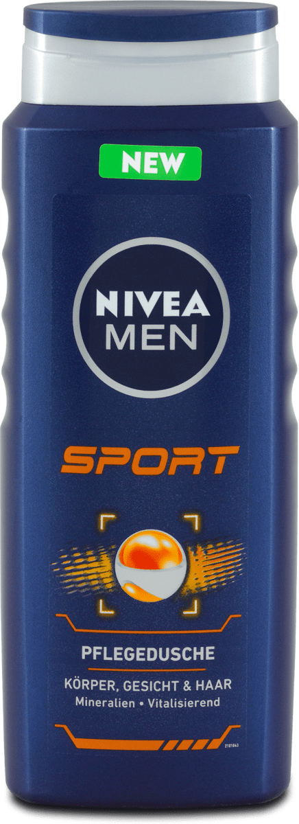 NIVEA MEN Sport Pflegedusche – 400 Ml, Vitalisierendes Duschgel Mit Mineralien, Für Aktive Männer