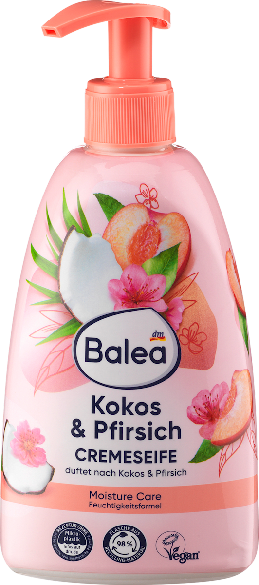 Balea Течен сапун за ръце Кокос и праскова, 500 ml | dm България