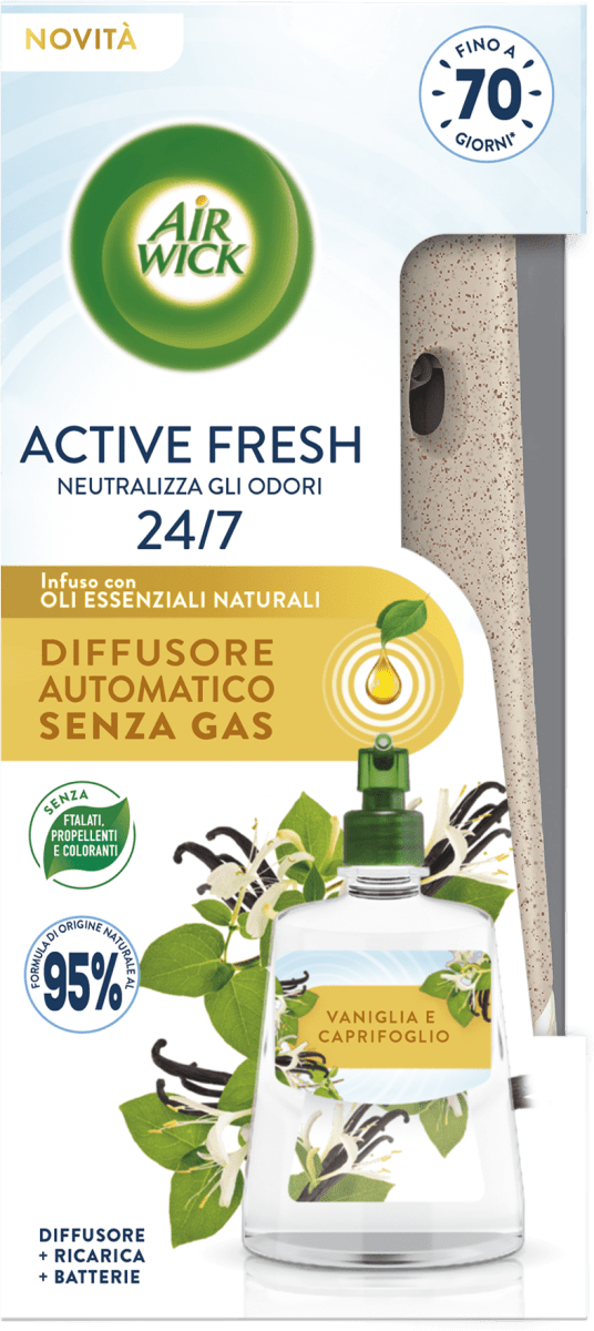 AIR WICK Active Fresh komplet Jasmínové květy 228 ml 159 Kč