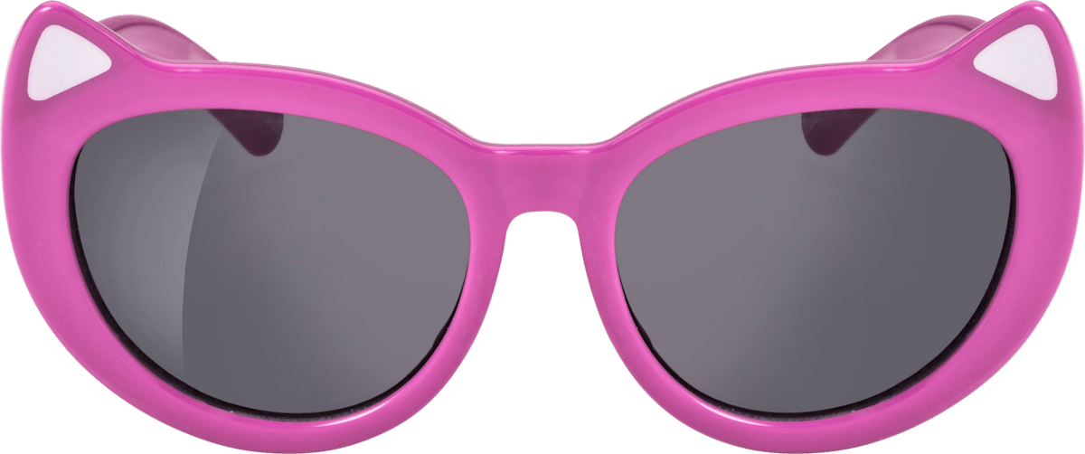 Occhiali da sole fucsia con orecchie da gatto per bambini 1 pz