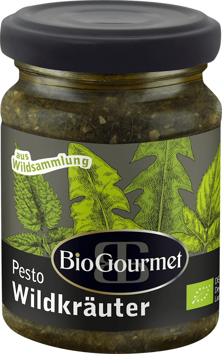 BioGourmet Pesto Wildkräuter, 120 g | dm.at