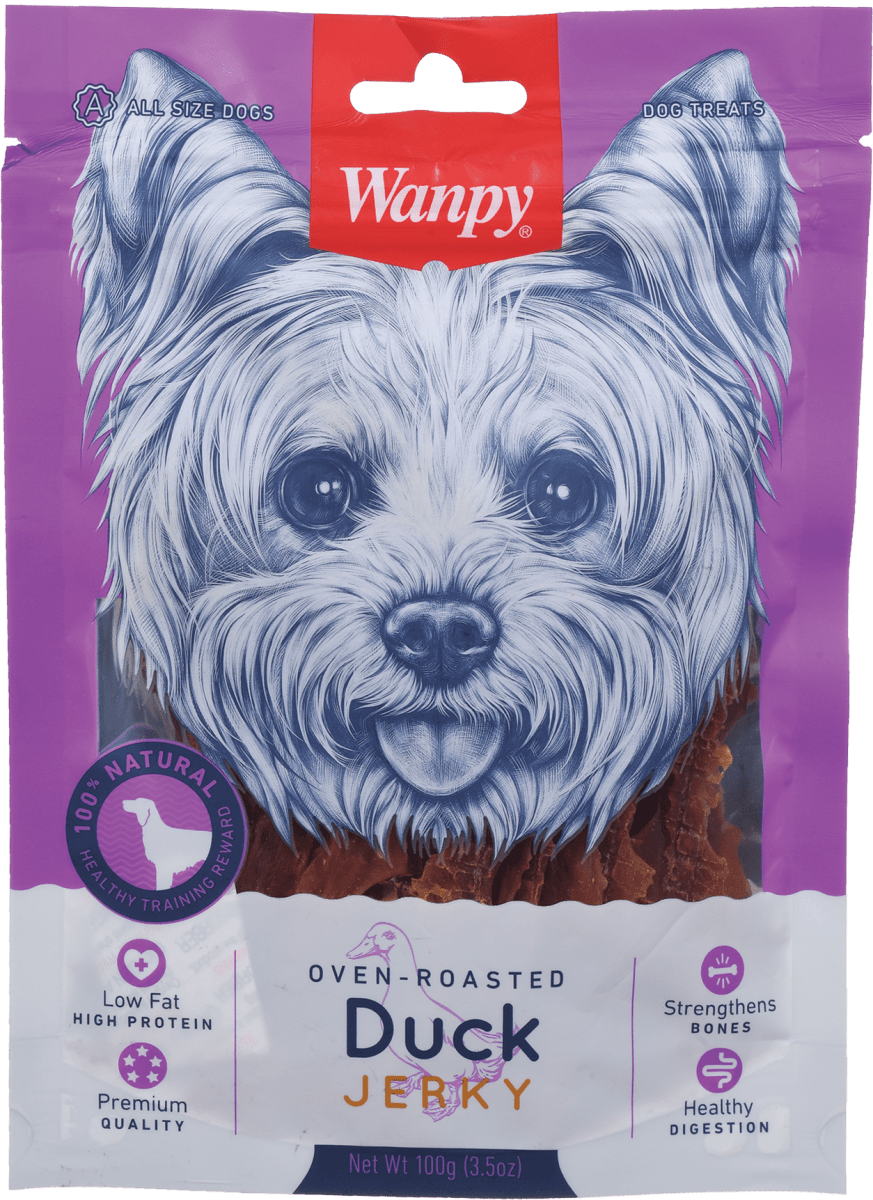 Wanpy duck jerky hot sale
