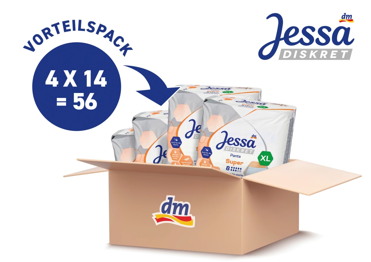Pants Inkontinenz Super Gr. XL Vorteilspack (4x14St), 56 St