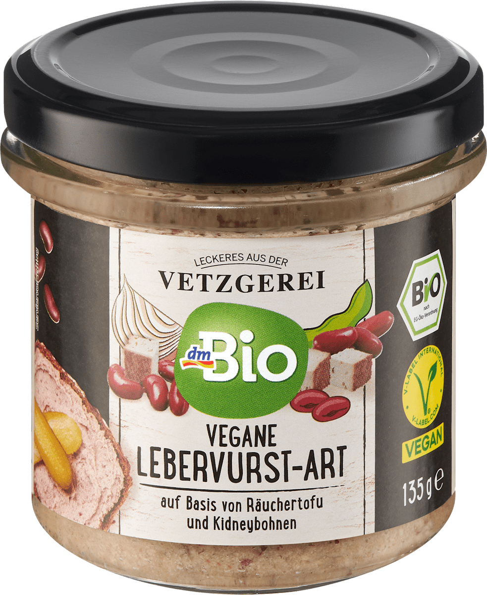 dmBio Brotaufstrich, Vegane Lebervurst-Art, 135 g dauerhaft günstig ...