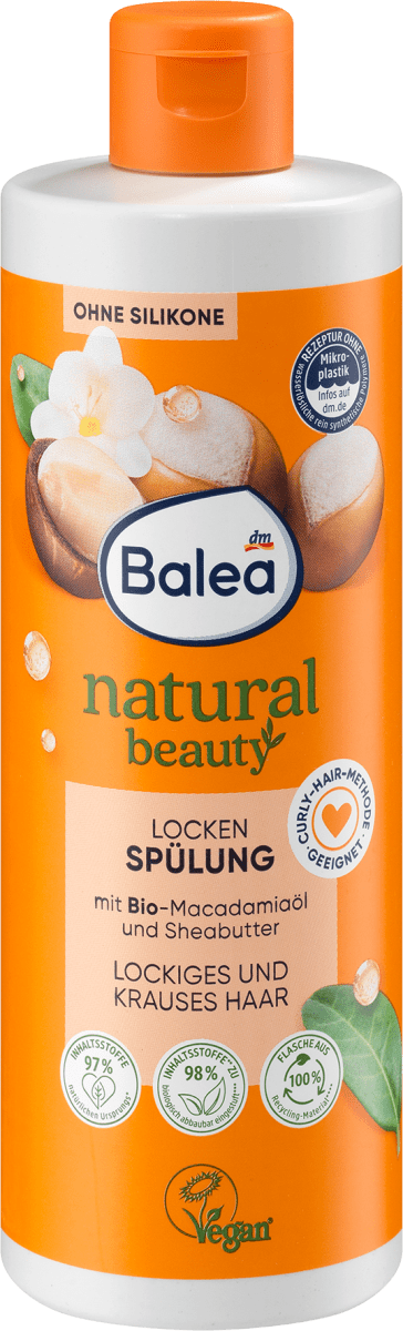 Balea Spülung Fizzy Fruits Limited Edition – Mit Aprikosenkernöl, 200 Ml, Vegan & Ohne Silikone